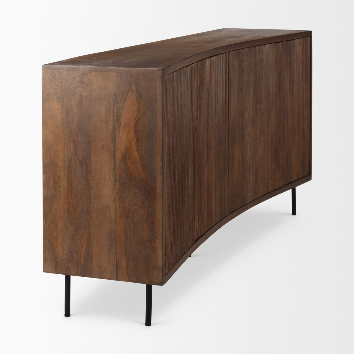 Lance 70.0L x 15.0W x 32.0H Medium Brown Solid Wood Sideboard, Sideboards & Buffet by Mercana, 70" length x 15.75" width x 32" height View 7