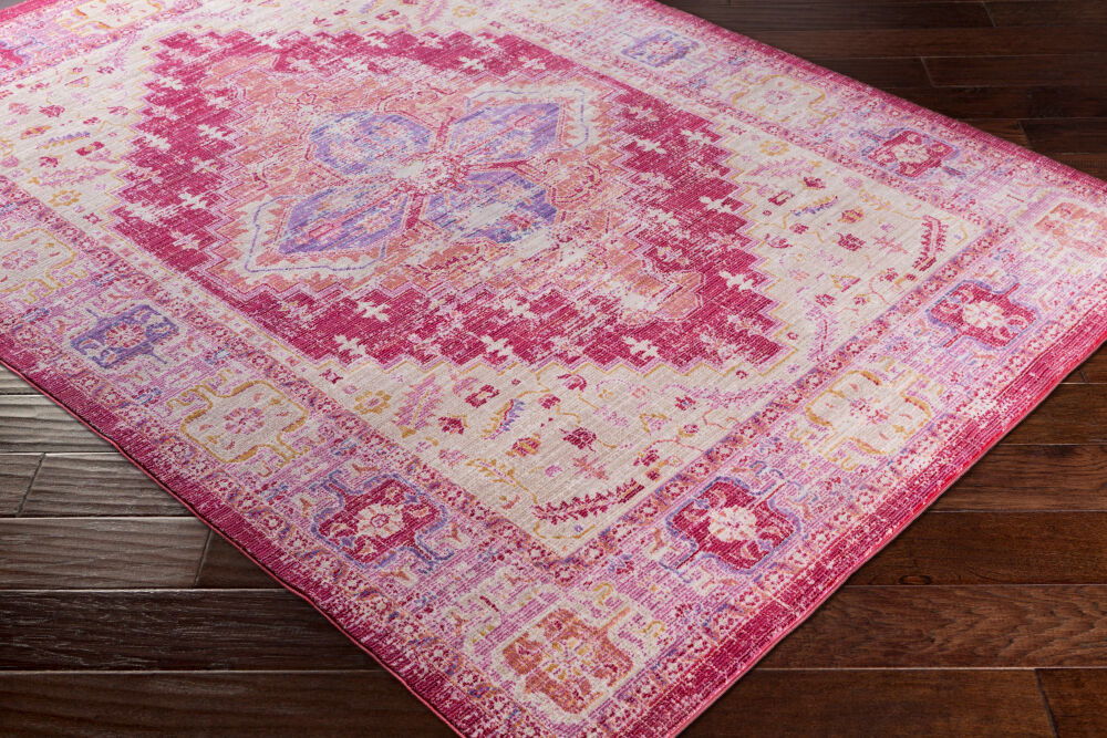 Germili Machine Woven Rug, by Surya, 1'3.75" length x 1'3.75" width