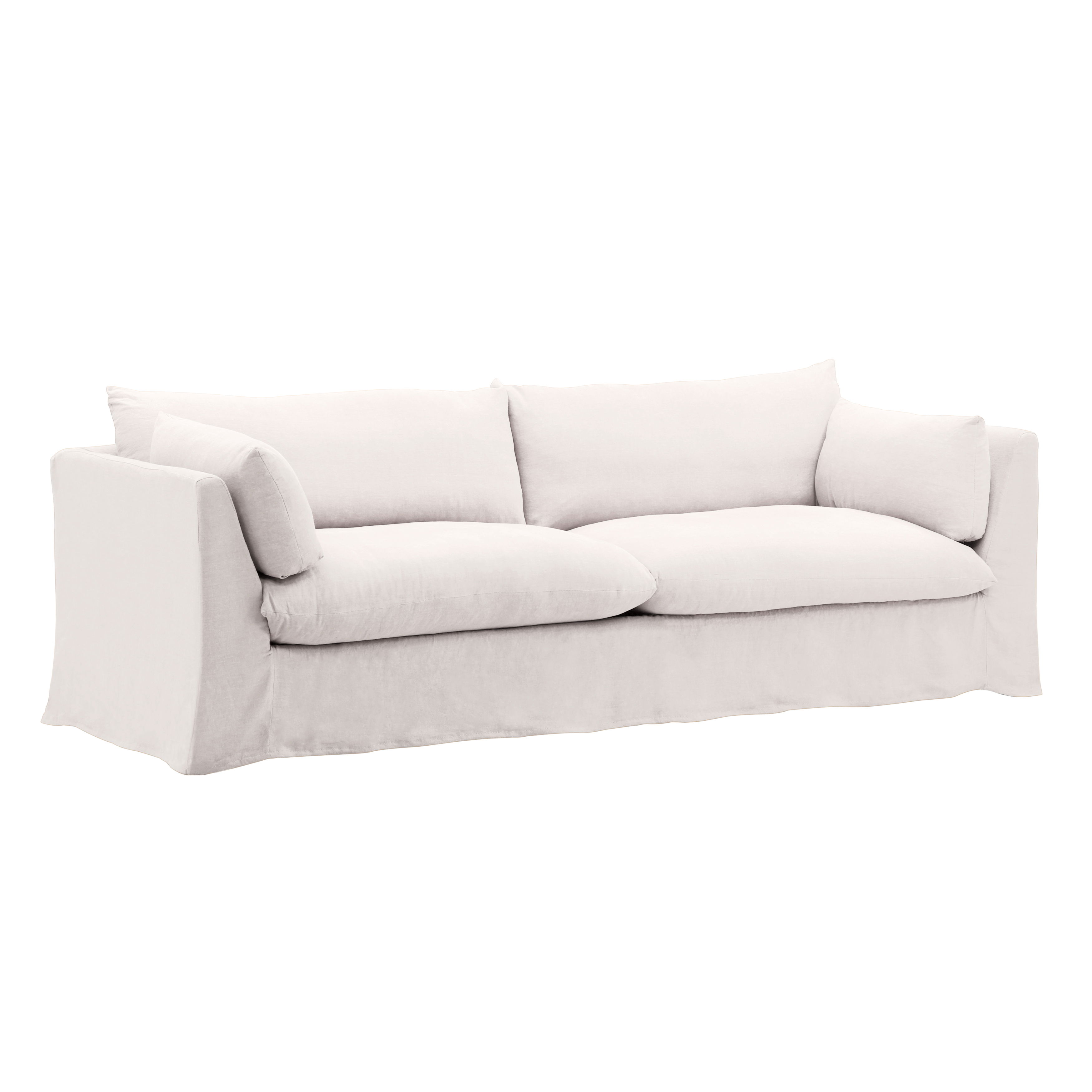 Otis Sofa Slipcover Natural large image 