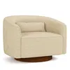 Oleander Swivel Chair - Oak, Accent Chair by Stickley, 40" width x 30" height x 35" depth thumbnail 1