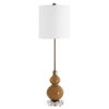 Sienna Caramel Glass Buffet Lamp, by Uttermost, 11" width x 36" height x 11" depth thumbnail 5