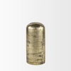 Quonset Tall Brass Finished Aluminum Metal Ornament, Decorative Object by Mercana, 5" length x 5" width x 10.25" height thumbnail 5