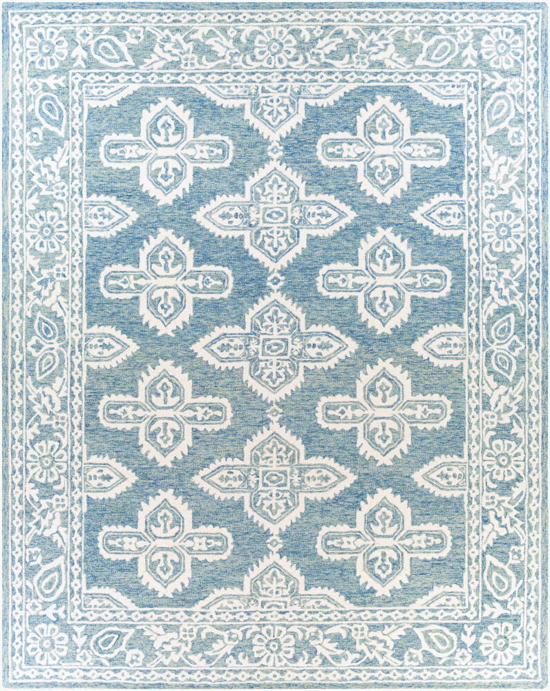 Granada Handmade Rug, by Surya, 9' length x 6' width