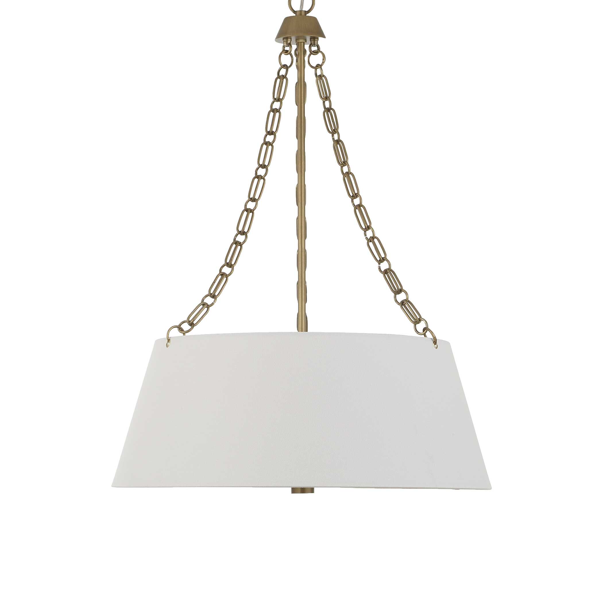 Andalucia 4 Light Drum Pendant, Ceiling Light by Uttermost, 32.5" height x 24" diameter View 6