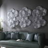 Ripley Pewter Metal Wall Art, by Uttermost, 47" width x 31" height x 3" depth thumbnail 2