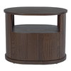 Tommy Nightstand Dark Brown, by Moe's Home, 26" width x 20.5" height x 20" depth thumbnail 1