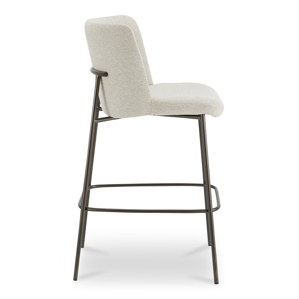 Early Bar Stool Beige, Counter & Bar Stool by Moe's Home, 21.7" width x 41" height x 23.4" depth View 3