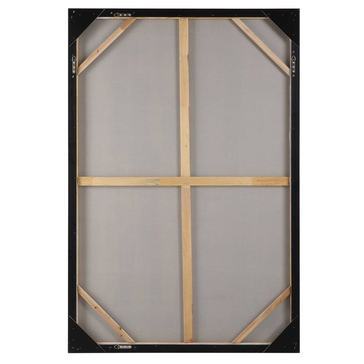 Placidity Hand Painted Abstract Art, by Uttermost, 50" width x 74" height x 1.5" depth View 8