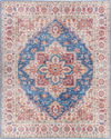 Iris Machine Woven Rug, by Surya, 3'9" length x 2'3" width thumbnail