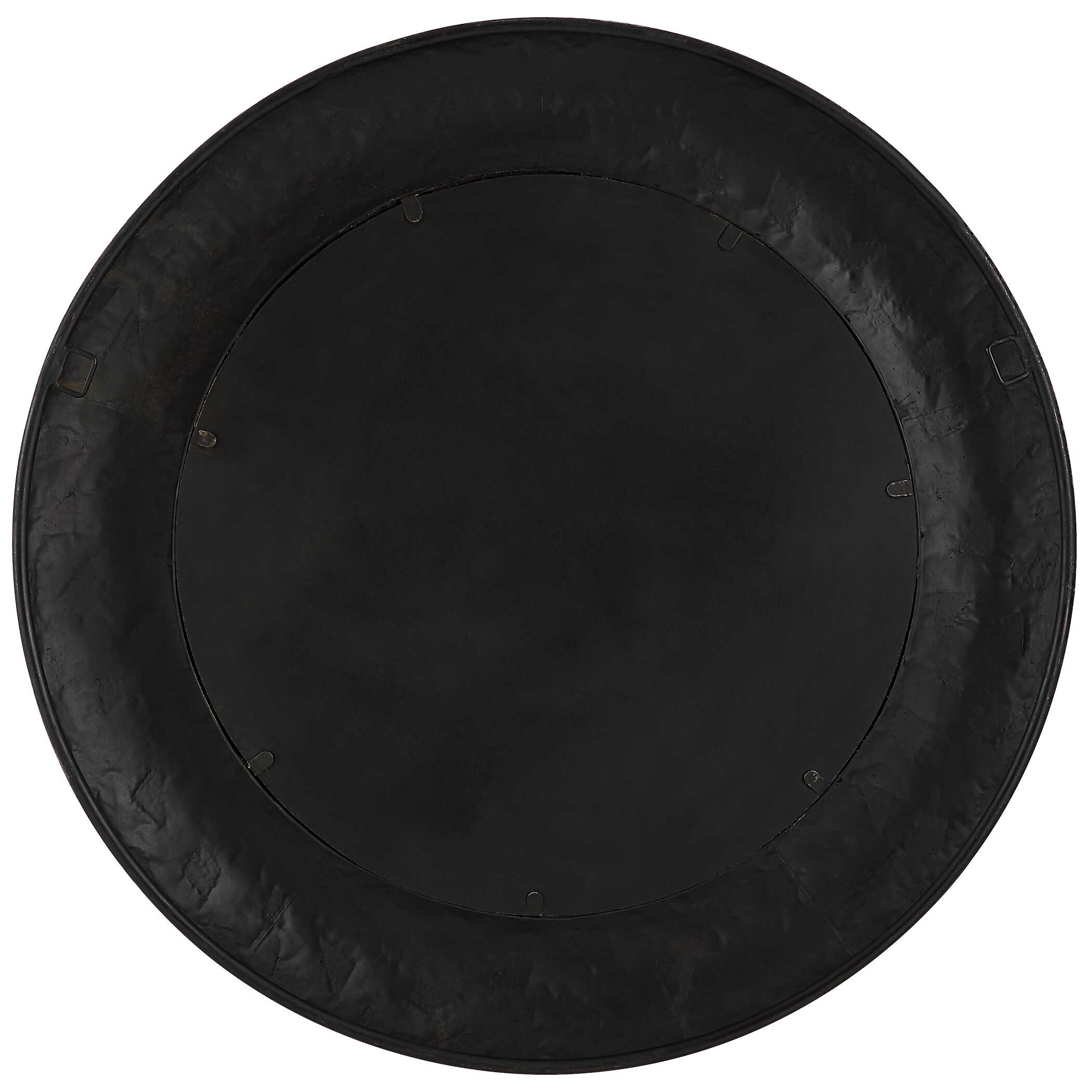 Copper Terrazzo Round Mirror large image 