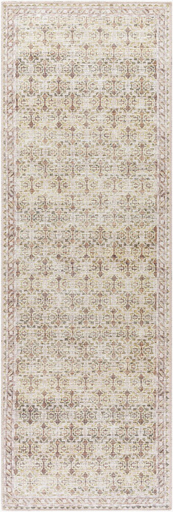 Rainier Machine Woven Rug, by Surya, 7'10.49" length x 2'7.5" width