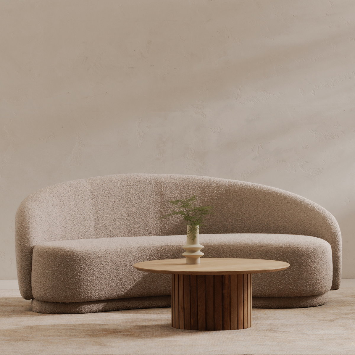 Excelsior Sofa Shiitake Beige, Sofas & Sectional by Moe's Home, 82.5" width x 31.5" height x 41.5" depth View 7