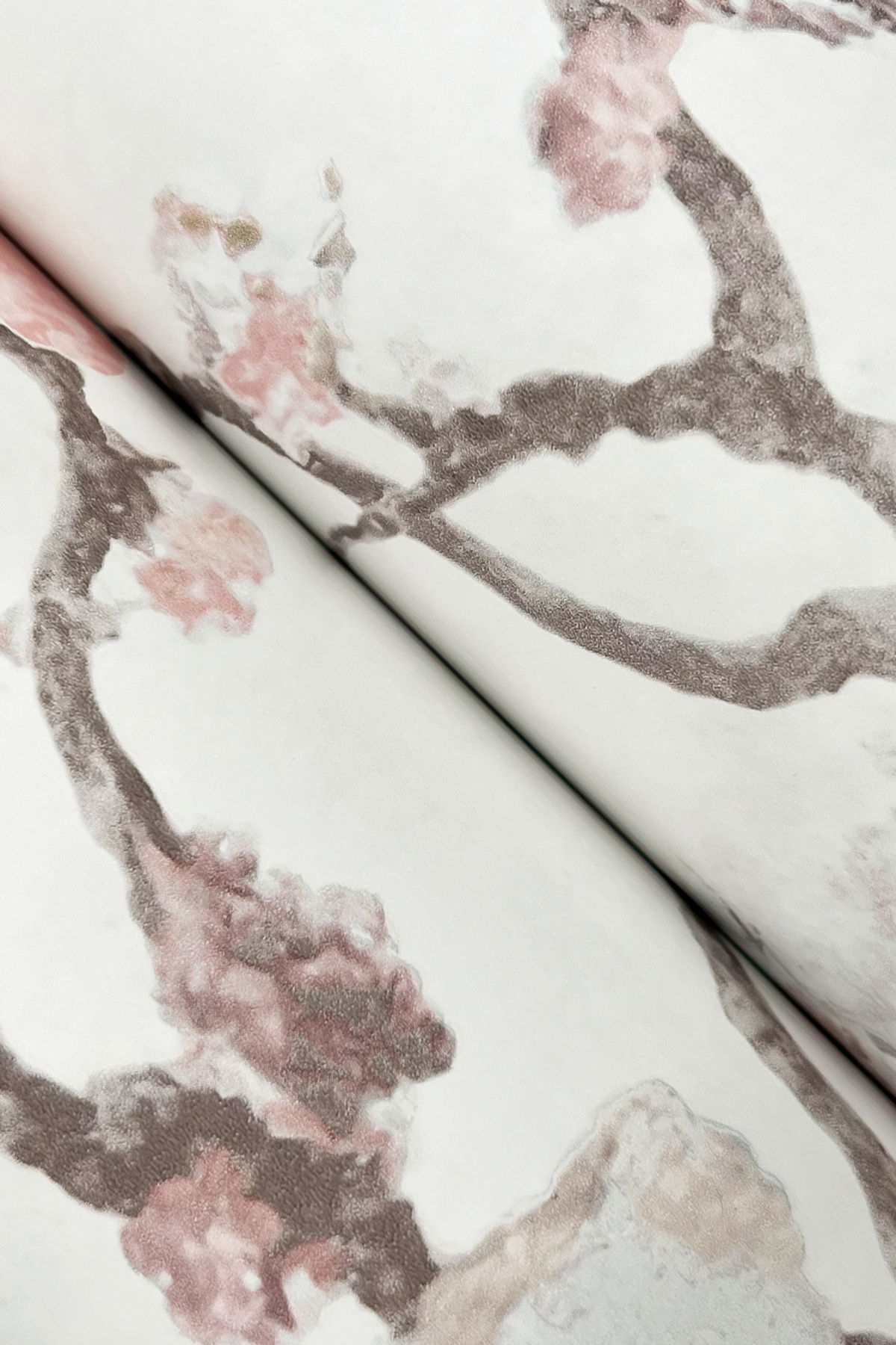 Avril Chinoiserie Blush Wallpaper large image 