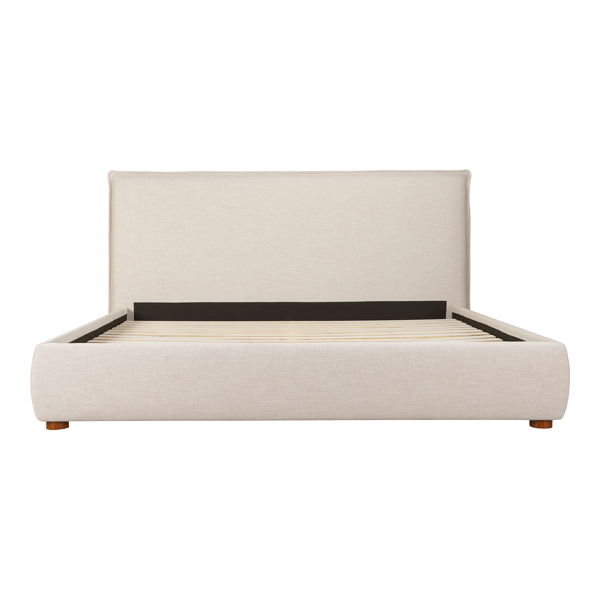Luzon Queen Bed Wheat large image 