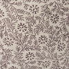 Jayne Beige with Merlot Print Linen Square Decorative Pillow Cover thumbnail 5