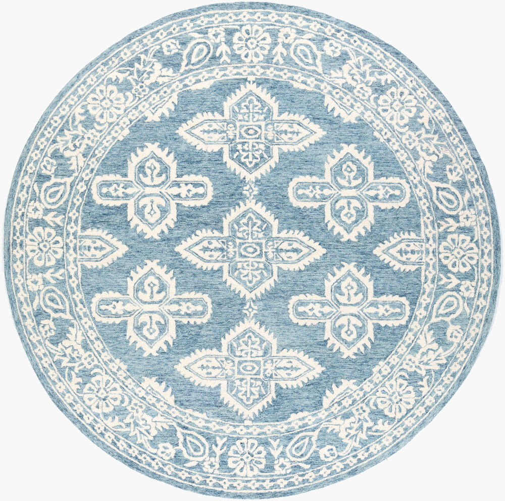 Granada Handmade Rug, by Surya, 8' length x 8' width