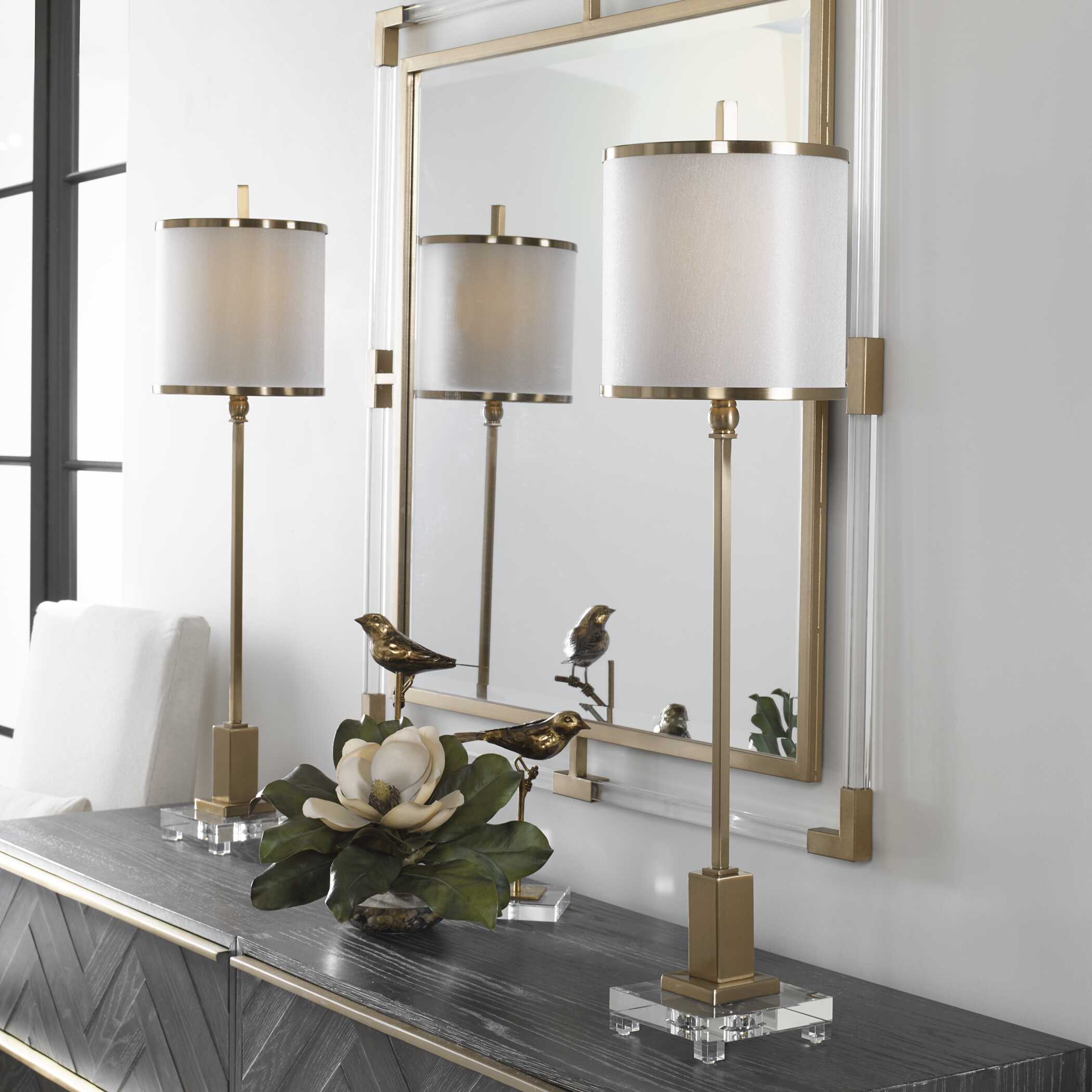 Villena Brass Buffet Lamp Villena Brass Buffet Lamp large image