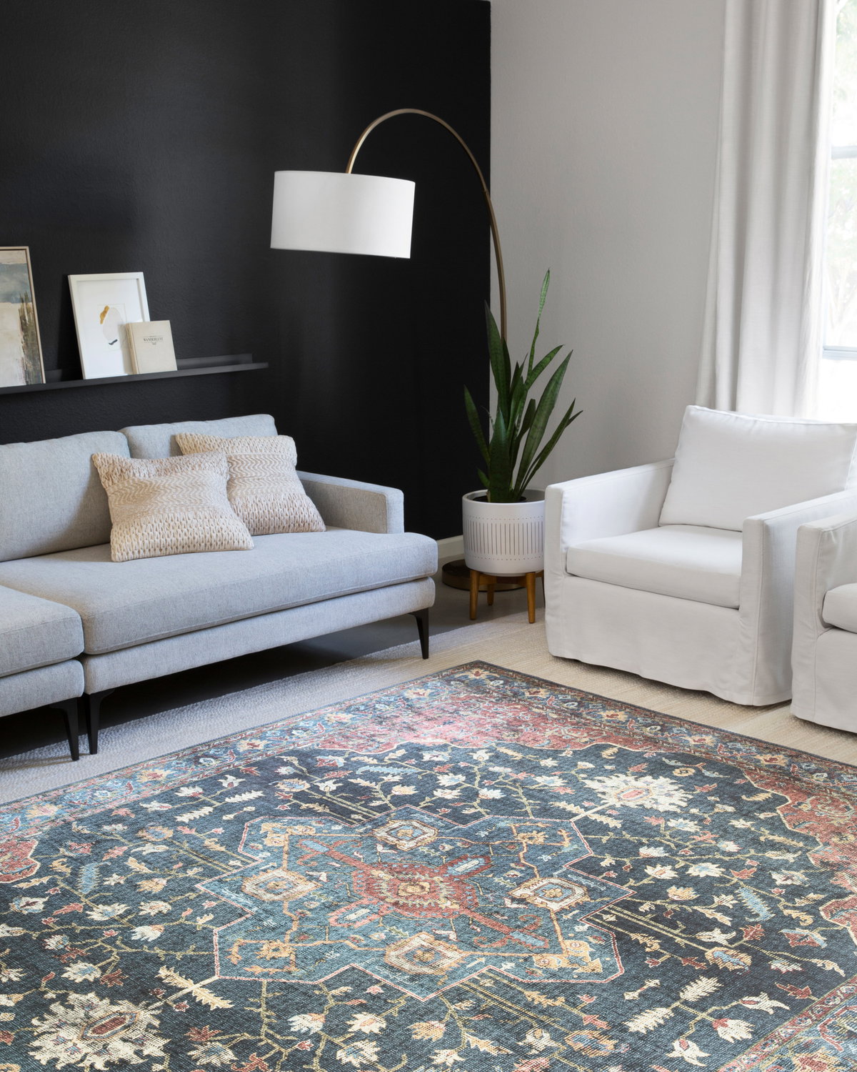 Loloi Skye Rug, 2' length x 5' width View 2
