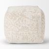 Khloe Small Cream Pouf thumbnail 3