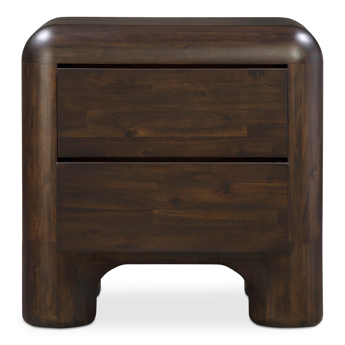 Rowan Nightstand Dark Brown, by Moe's Home, 24" width x 24" height x 20" depth View 5