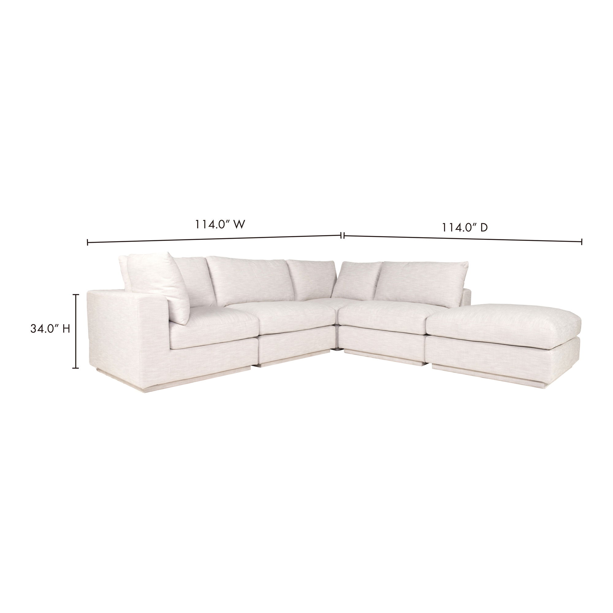 Justin Dream Modular Sectional large image 