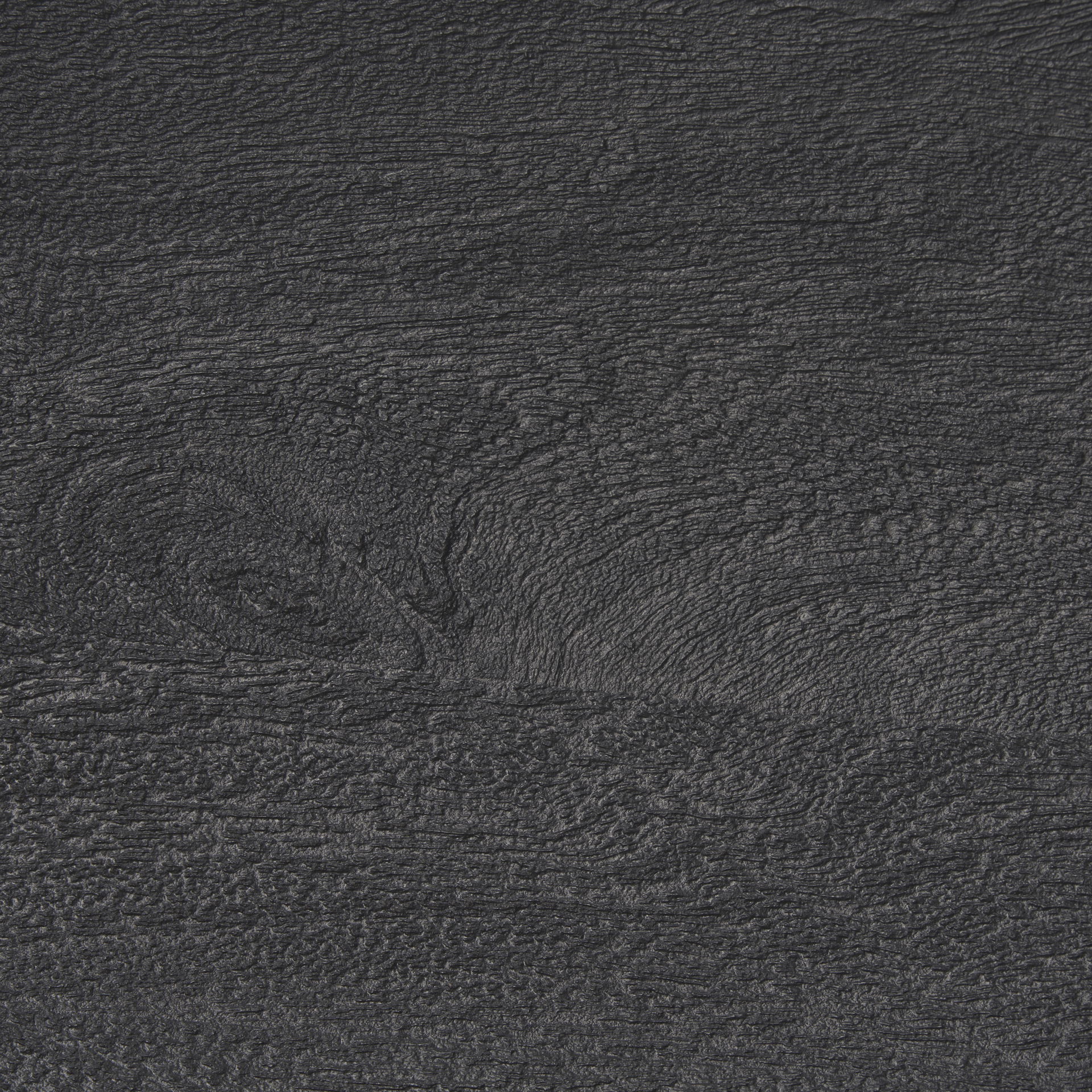 Taniel Textured Black Wood with Black Metal Stool, Ottoman by Mercana, 23.25" length x 16" width x 17" height View 2