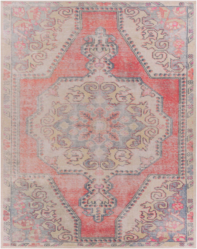 Unique Handmade Rug, by Surya, 4' length x 2'6" width
