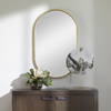 Varina Minimalist Gold Oval Mirror, by Uttermost, 20" width x 32" height x 1.5" depth thumbnail 7
