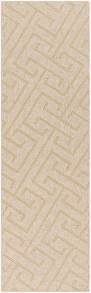 Mystique Handmade Rug, by Surya, 8' length x 2'6" width