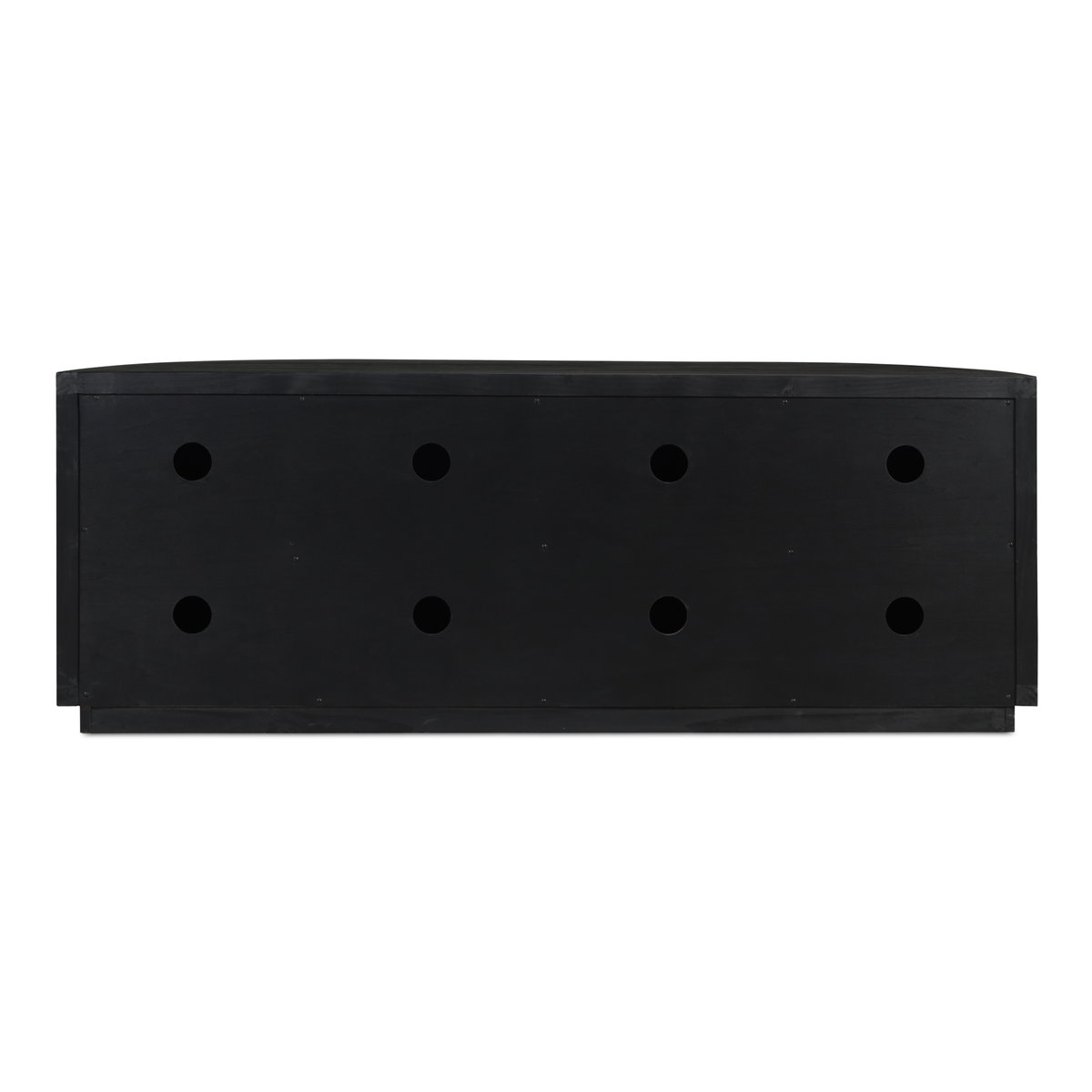 Nicola Media Cabinet Black, Media Console by Moe's Home, 70.9" width x 26" height x 17.7" depth View 6