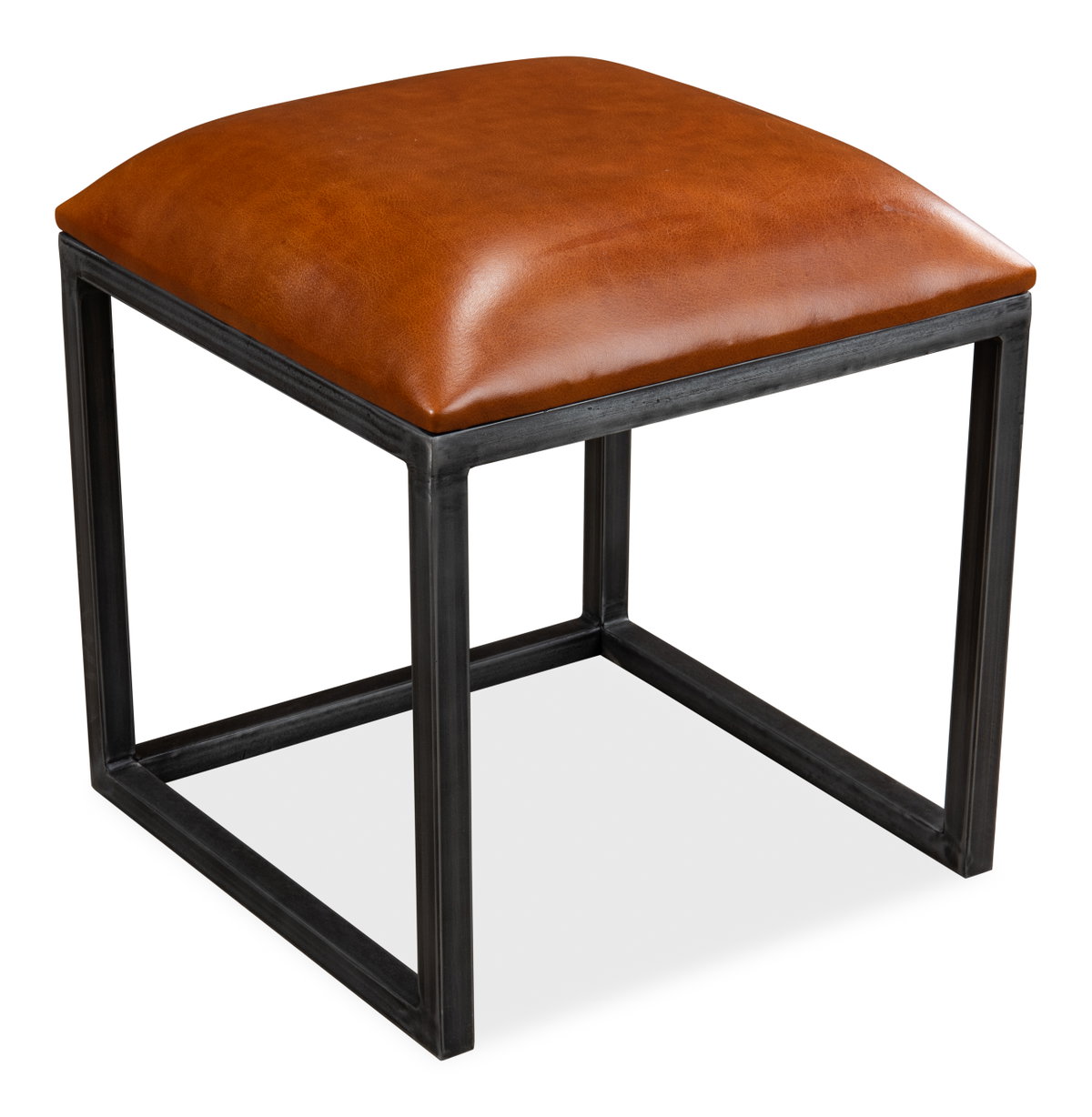 Low Game Table With Four Stools, by Sarreid, 3' length x 3' width x 1'10" height View 4