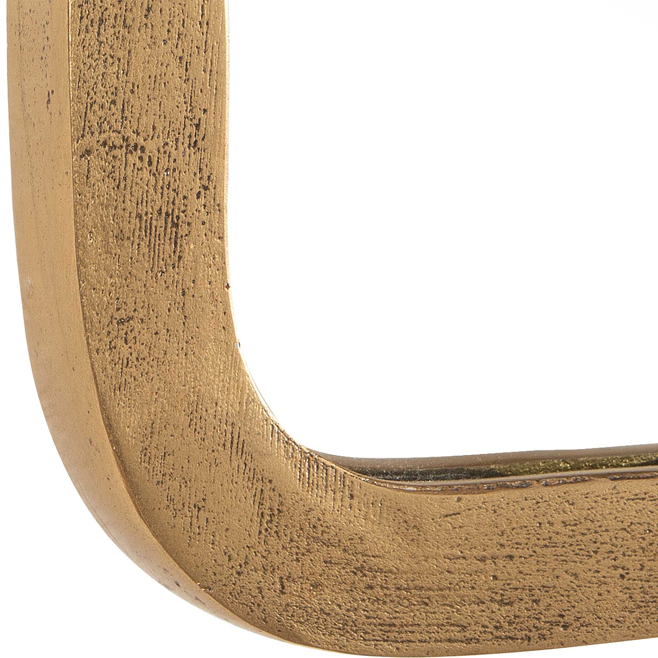 Vestry Antique Brass Mirror, by Uttermost, 24" width x 35.5" height x 0.75" depth View 6