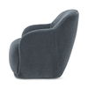Stevie Lounge Chair Slate Blue, Accent Chair by Moe's Home, 35" width x 32.3" height x 34.25" depth thumbnail 3
