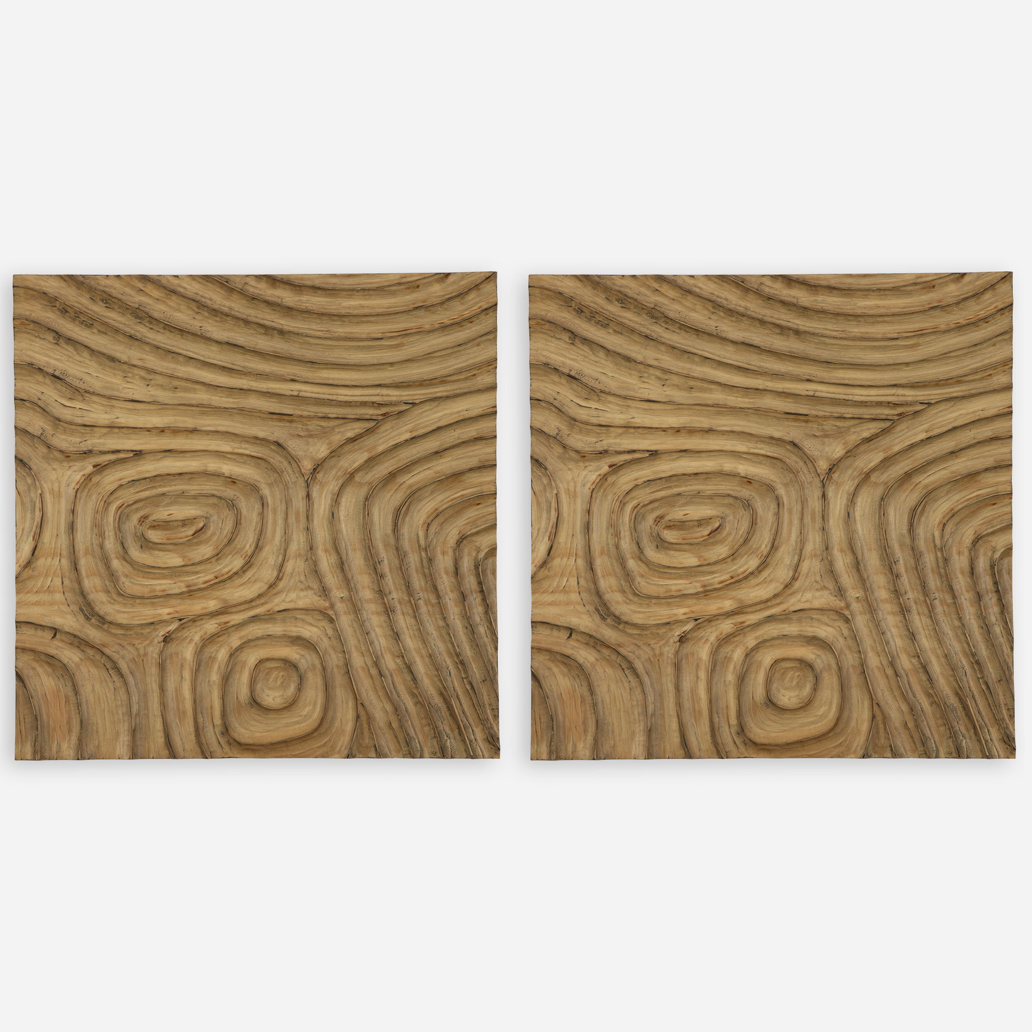 Channels Wood Wall Decor large image 