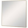 Alexo Gold Square Mirror, by Uttermost, 28.5" width x 28.5" height x 1.25" depth thumbnail 5