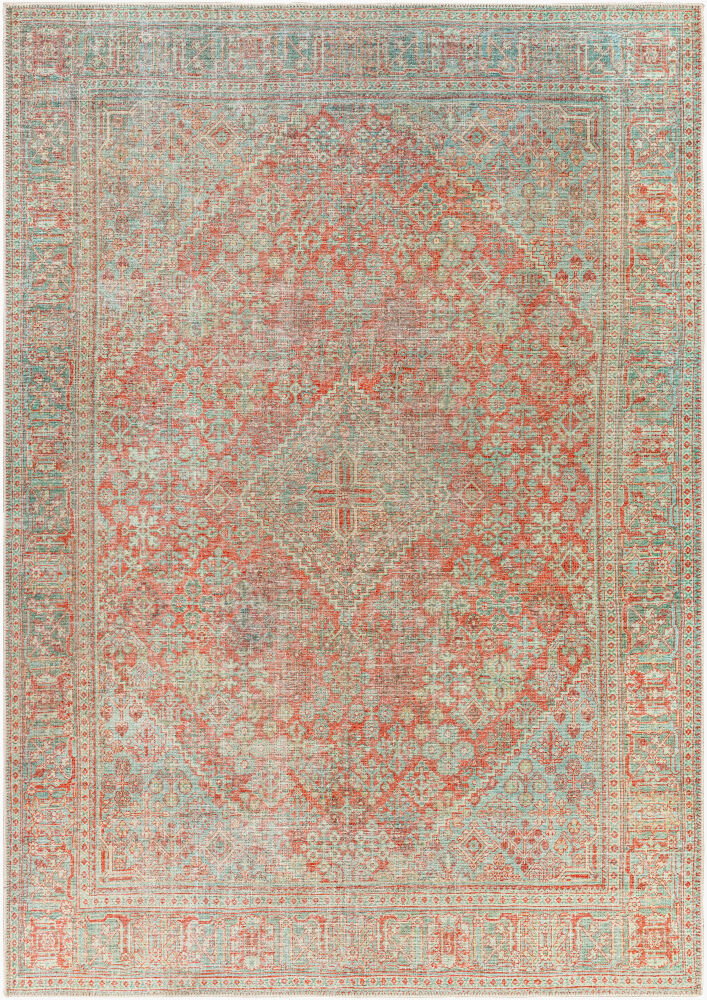 Amelie Machine Woven Rug, by Surya, 1'3.75" length x 1'3.75" width