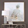 Gold Highlights Feminine Art, Painting by Uttermost, 49.75" width x 49.75" height x 1.5" depth thumbnail 2