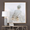 Gold Highlights Feminine Art, by Uttermost, 4'1.75" width x 4'1.75" height x 1.5" depth thumbnail 2