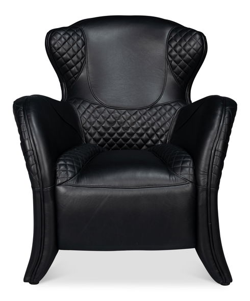 Hera Arm Chair, Onyx Black