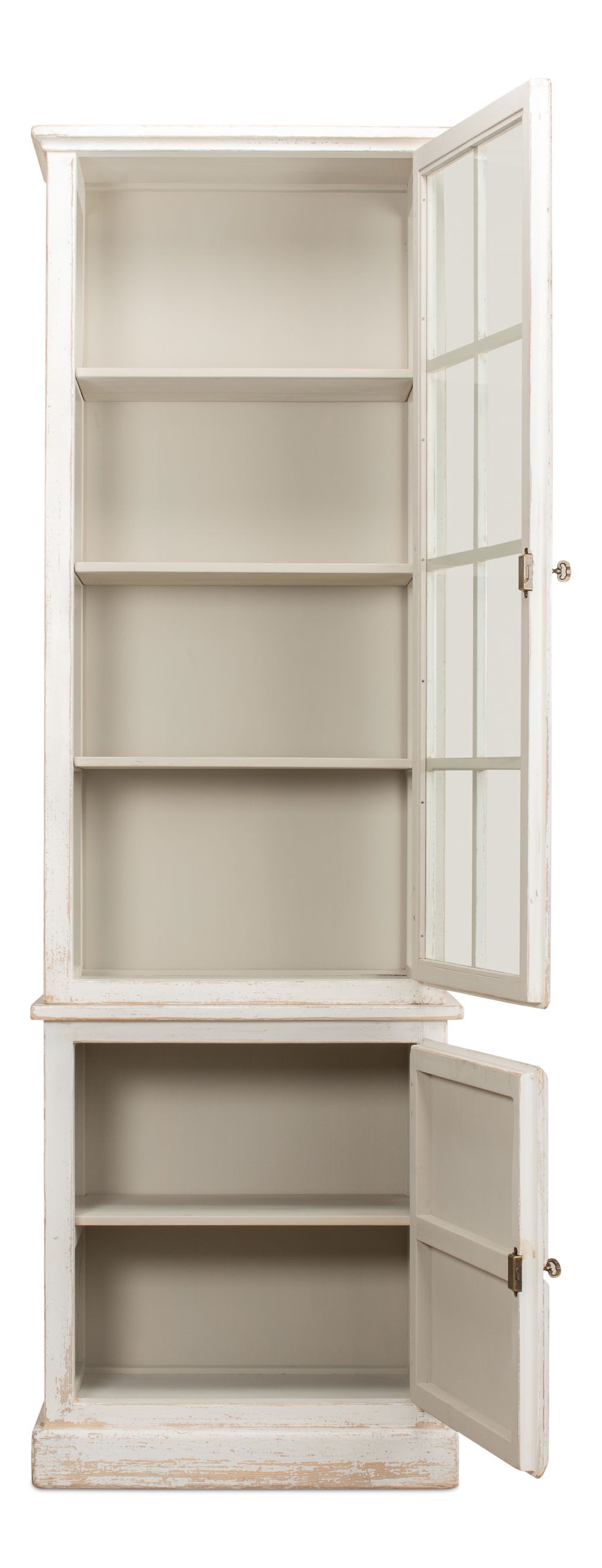 Tower Bookcase, by Sarreid, 1'4" length x 2'5" width x 7'7" height View 8