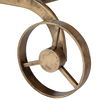 Carrinho Antique Brass Bar Cart thumbnail 6