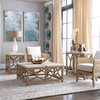 Catali Ivory Stone Console Table, by Uttermost, 41" width x 30" height x 14" depth thumbnail 4