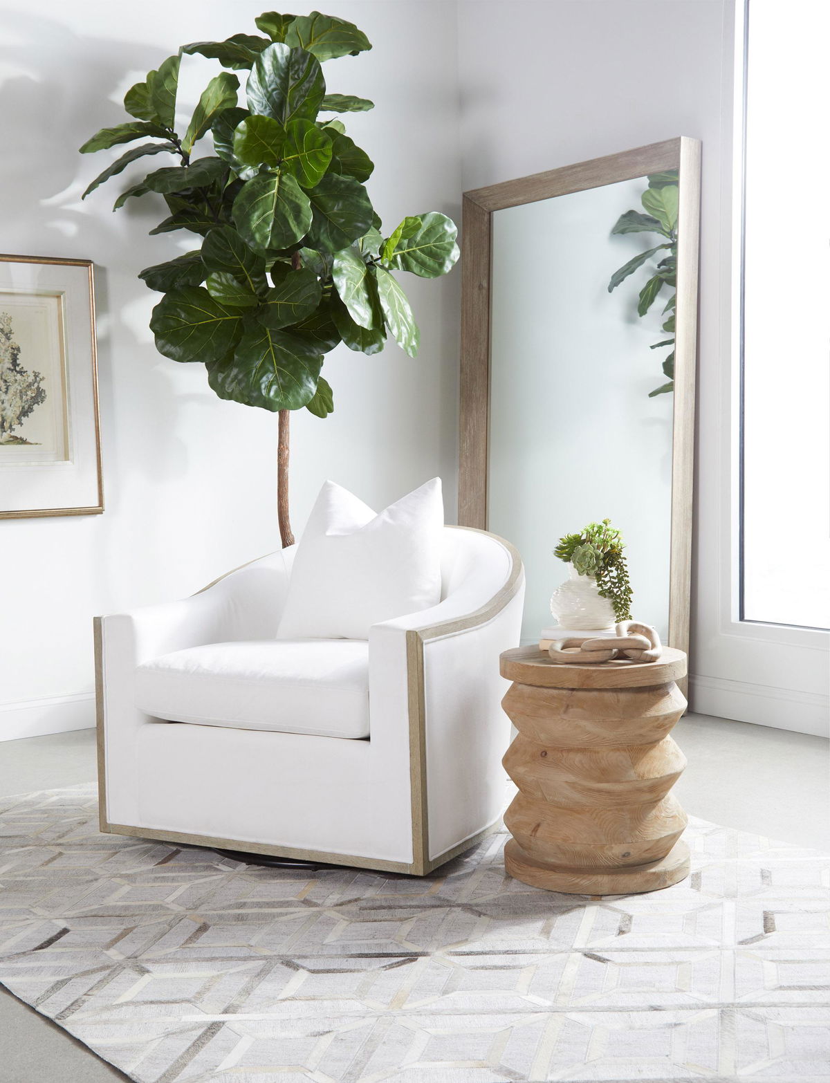 Pier Accent Table, Side & End Table by Essentials for Living, 16.5" width x 19.25" height x 16.5" depth View 15
