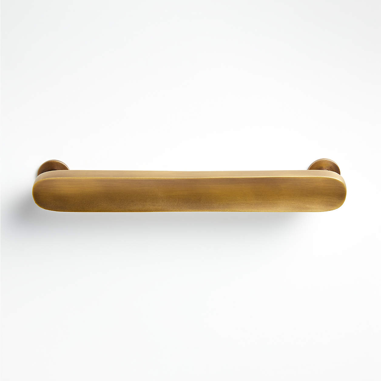 Online Designer Nursery Oval 6" Antique Brass Bar Pull