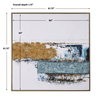 Stacked Against Hand Painted Canvas, Art by Uttermost, 61.75" width x 61.75" height x 1.75" depth thumbnail 3