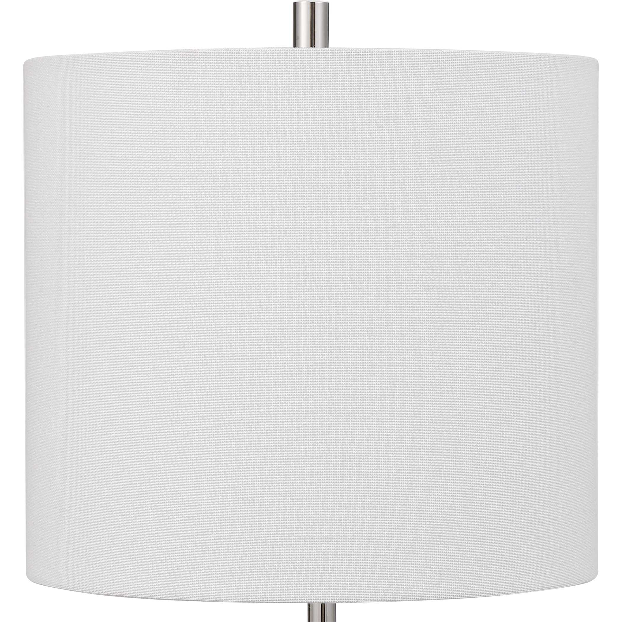 Sussex Nickel Buffet Lamp, by Uttermost, 10" width x 35" height x 10" depth View 6