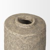 Rama Small Gray Paper Mache Floor Vase, by Mercana, 14" length x 14" width x 29" height thumbnail 6