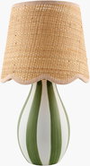 Melbu Accent Table Lamp, by Surya, 8" width x 14" height thumbnail
