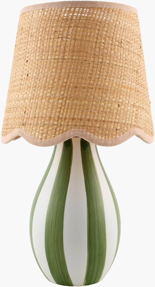 Melbu Accent Table Lamp, by Surya, 8" width x 14" height