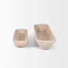 Athena Set of 2 Extra Large  Light-Wash Reclaimed Wood Trays thumbnail 3